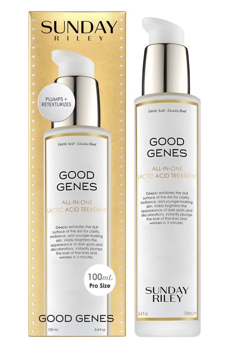 Sunday Riley Jumbo Good Genes Face Treatment $284 Value, Main, color, 
