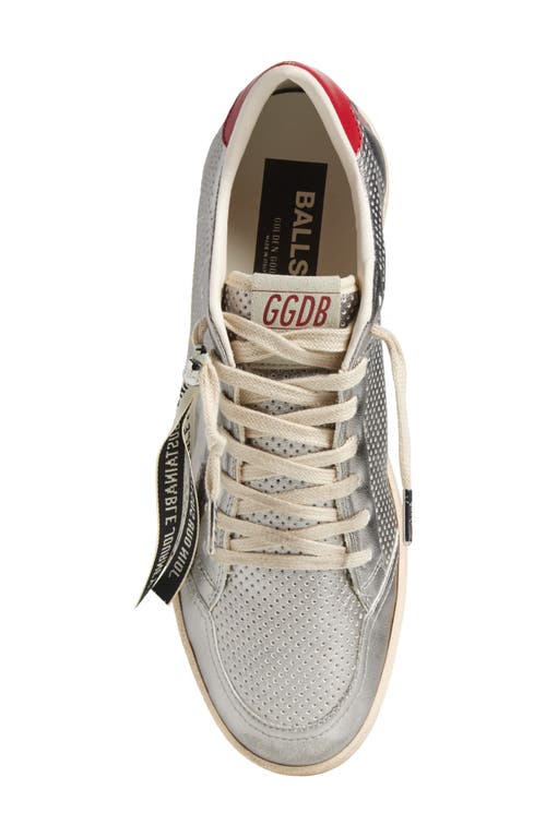 Golden Goose Ball Star Perforated Low Top Sneaker