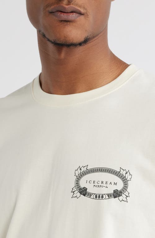 Icecream Gfh/gfw Logo Long Sleeve Graphic T-shirt In Antique White
