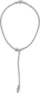 Nadri Cannes Rhodium Plate Cubic Zirconia Reversible Y-Necklace