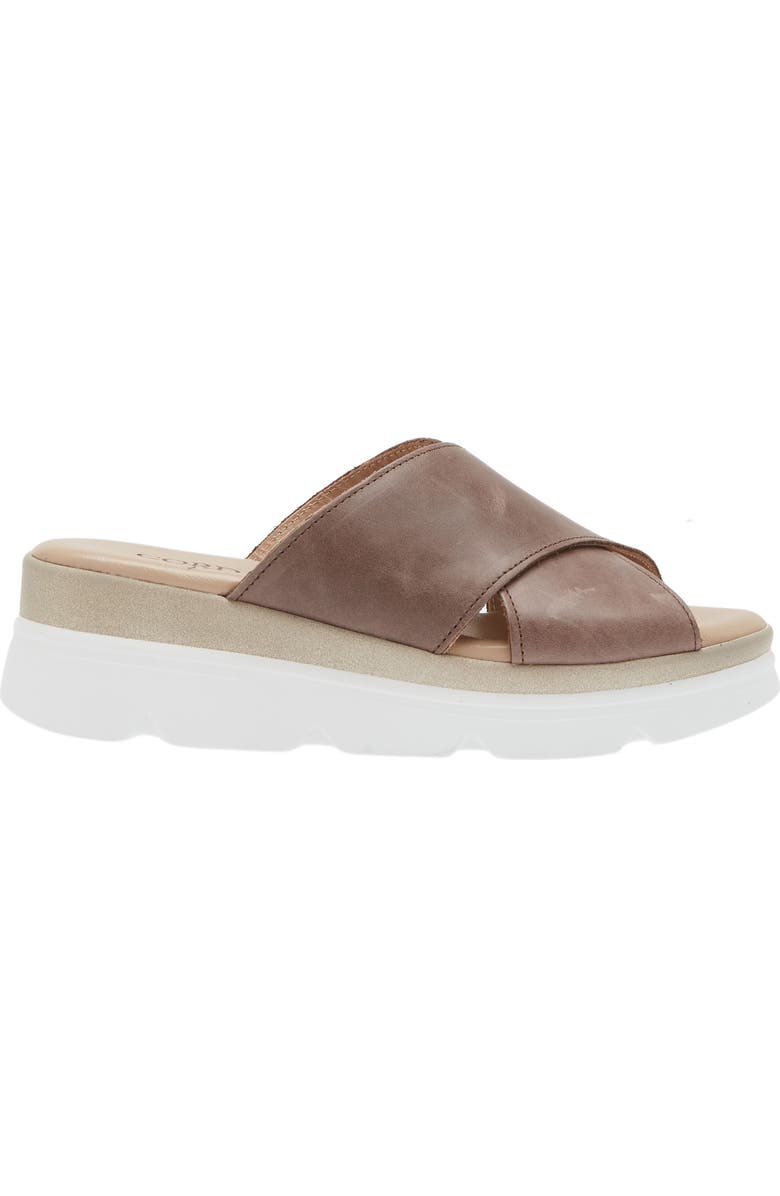 Cordani Aramis Crisscross Platform Slide Sandal, Alternate, color,