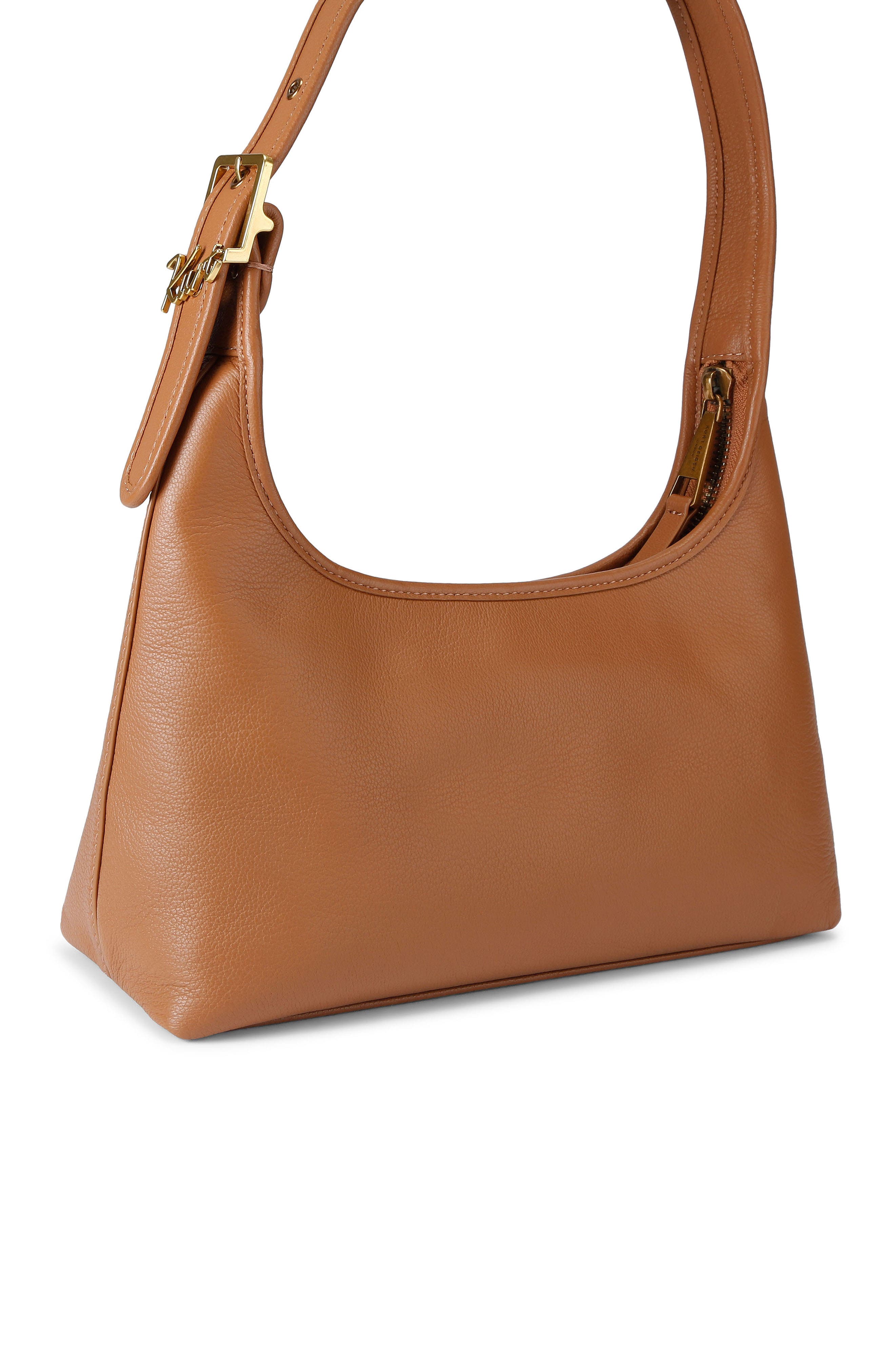 Kurt Leather Shoulder Bag, Alternate, color, OPEN BROWN