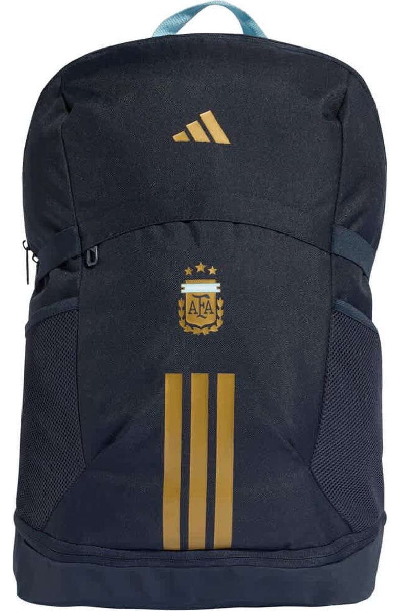 adidas Argentina National Team FIFA x World Cup Team Backpack, Main, color, Navy