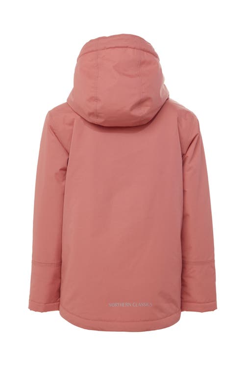 Northern Classics Girls Winter Coat In Pink