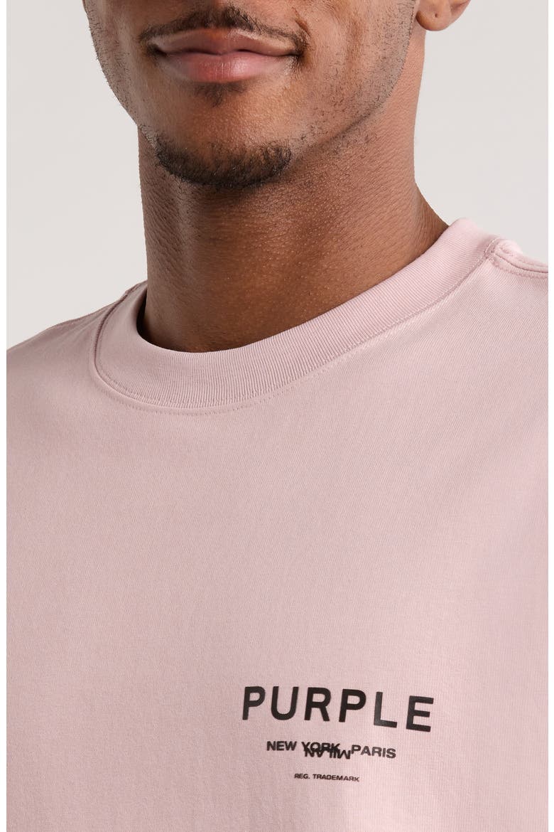 Logo Cotton Graphic T-Shirt, Alternate, color, PINK