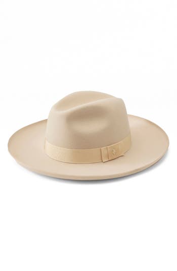 Helen Kaminski Augustine Merino Wool Fedora In Brown