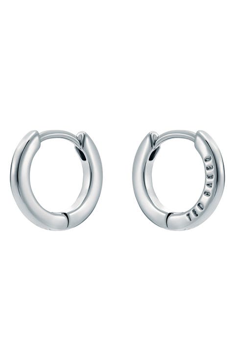 Crislie Logo Hoop Earrings