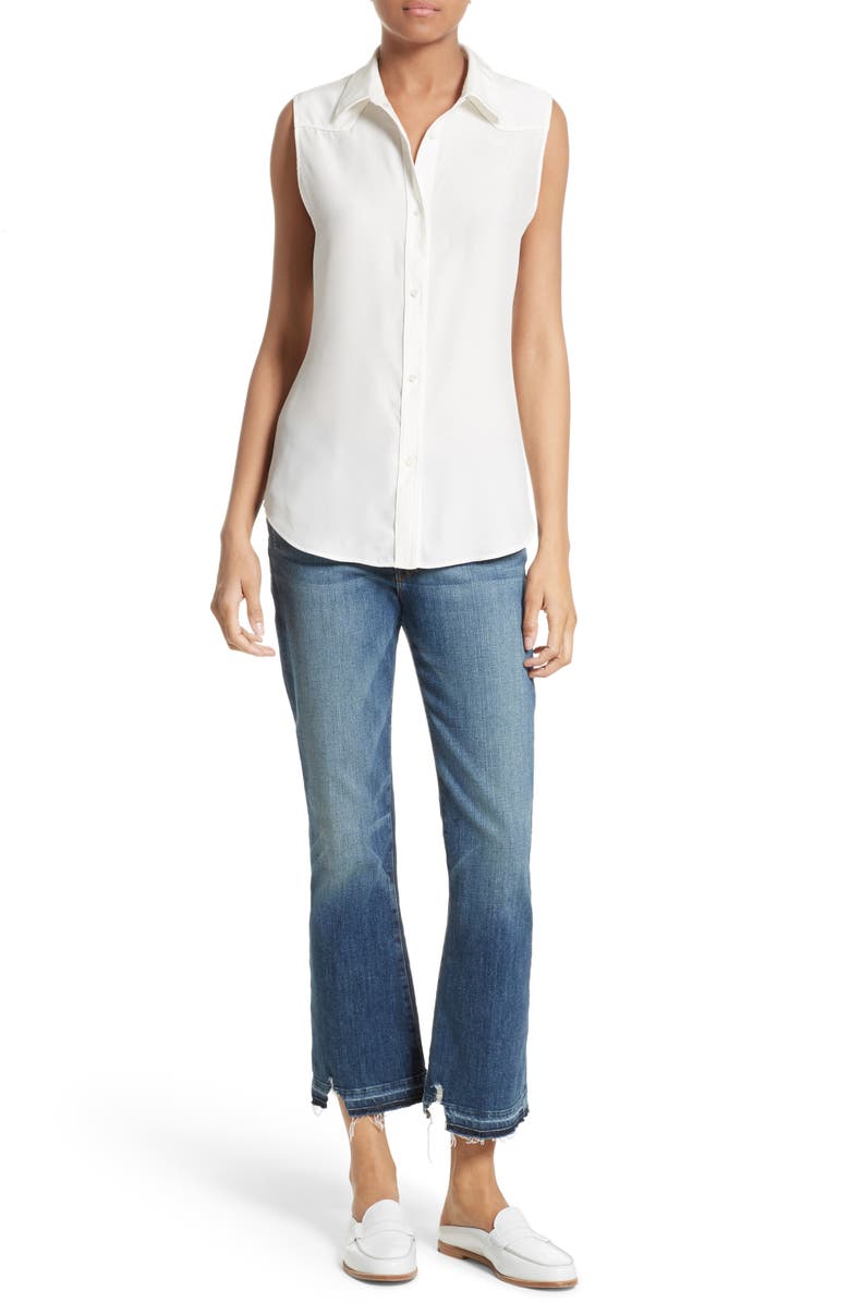 FRAME Released Hem Le Crop Mini Boot Jeans, Alternate, color, 