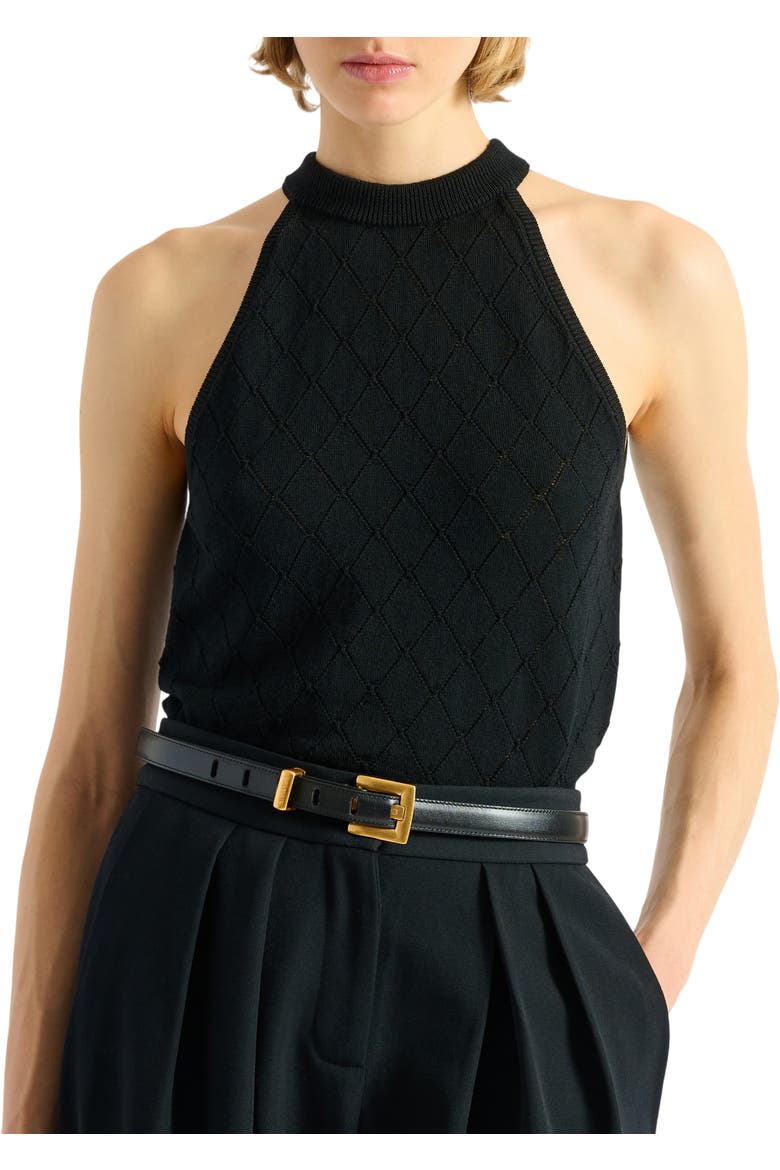 Anthem Belt 2Cm-Calfskin, Alternate, color, black