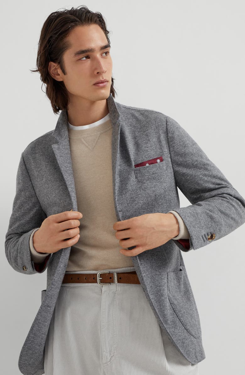 Brunello Cucinelli Sweatshirt-style sweater, Alternate, color, Sand