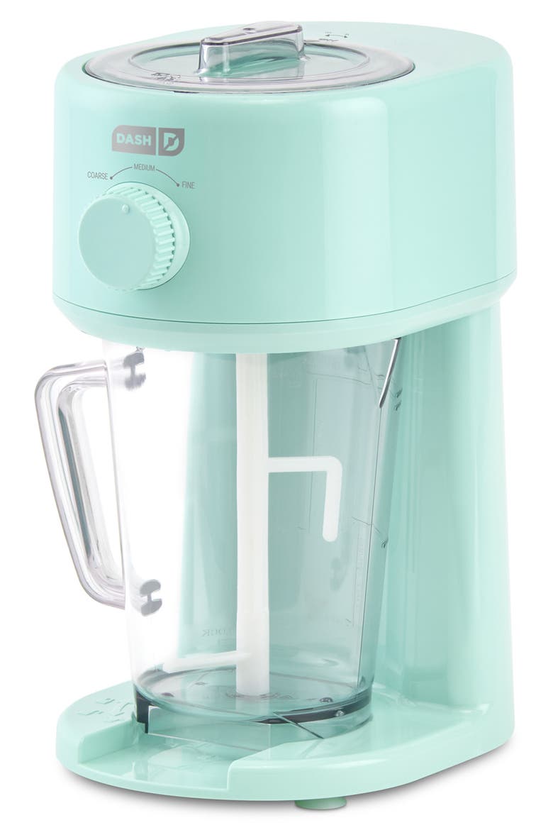 Deluxe Shaved Ice & Slushy Maker, Main, color, AQUA