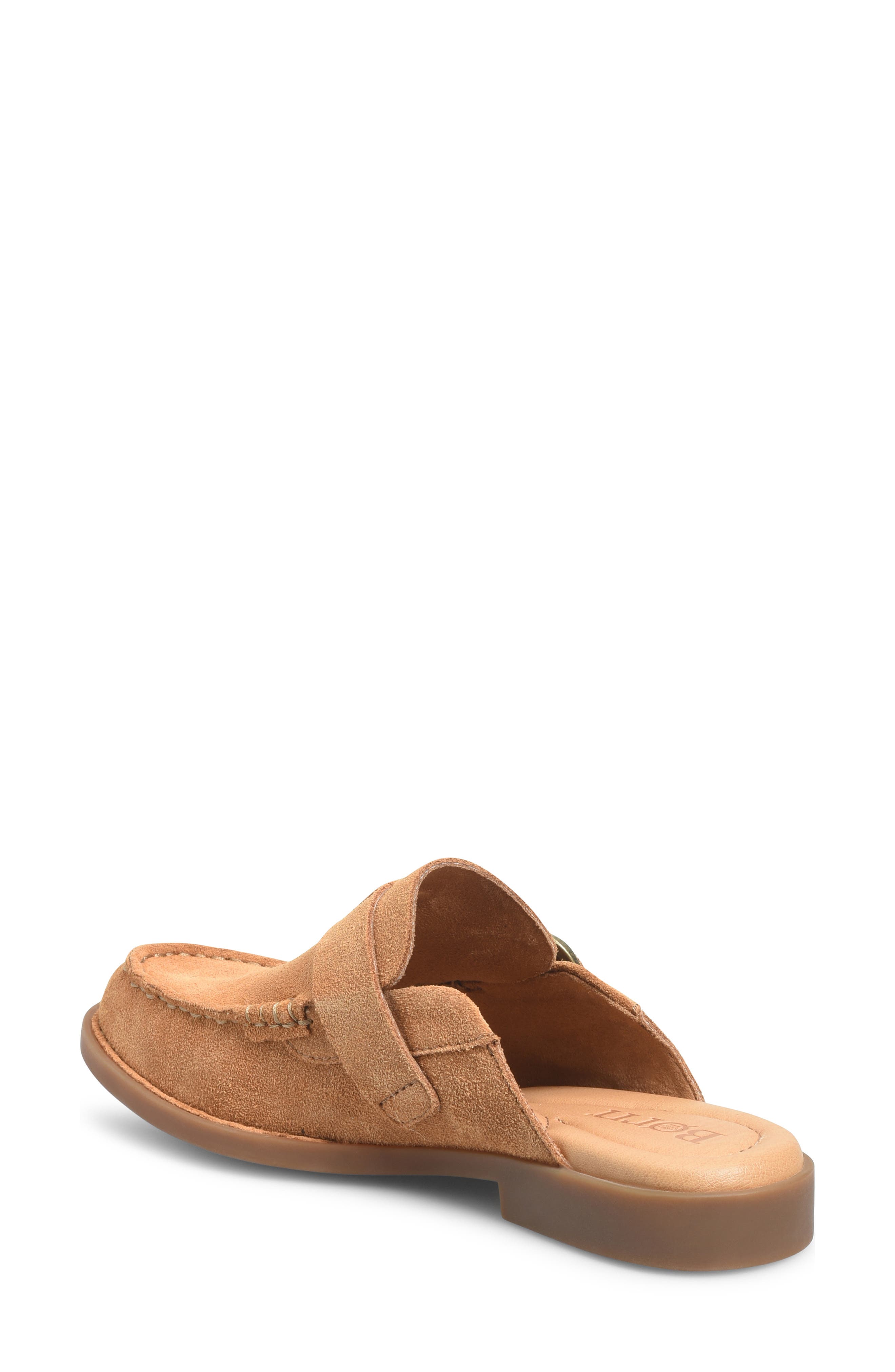 Børn Meg Mule, Alternate, color, Tan Suede