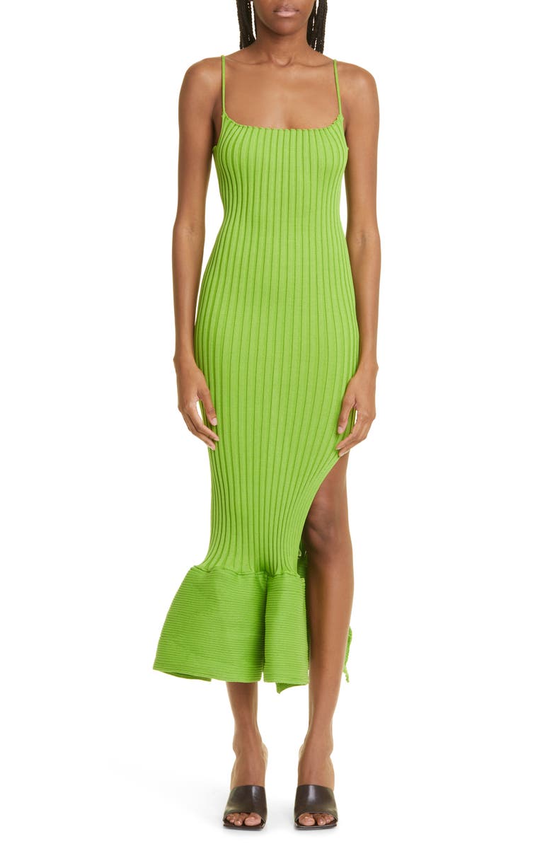 A. Roege Hove Emma Fishtail Rib Sweater Dress, Main, color,