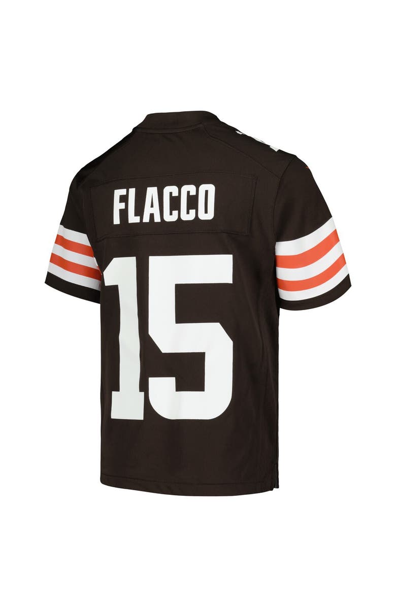 Nike Youth Nike Joe Flacco Brown Cleveland Browns Game Jersey, Alternate, color,