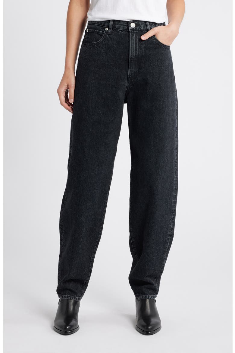 The Narrow Barrel Leg Jeans, Main, color, DEATH VALLEY