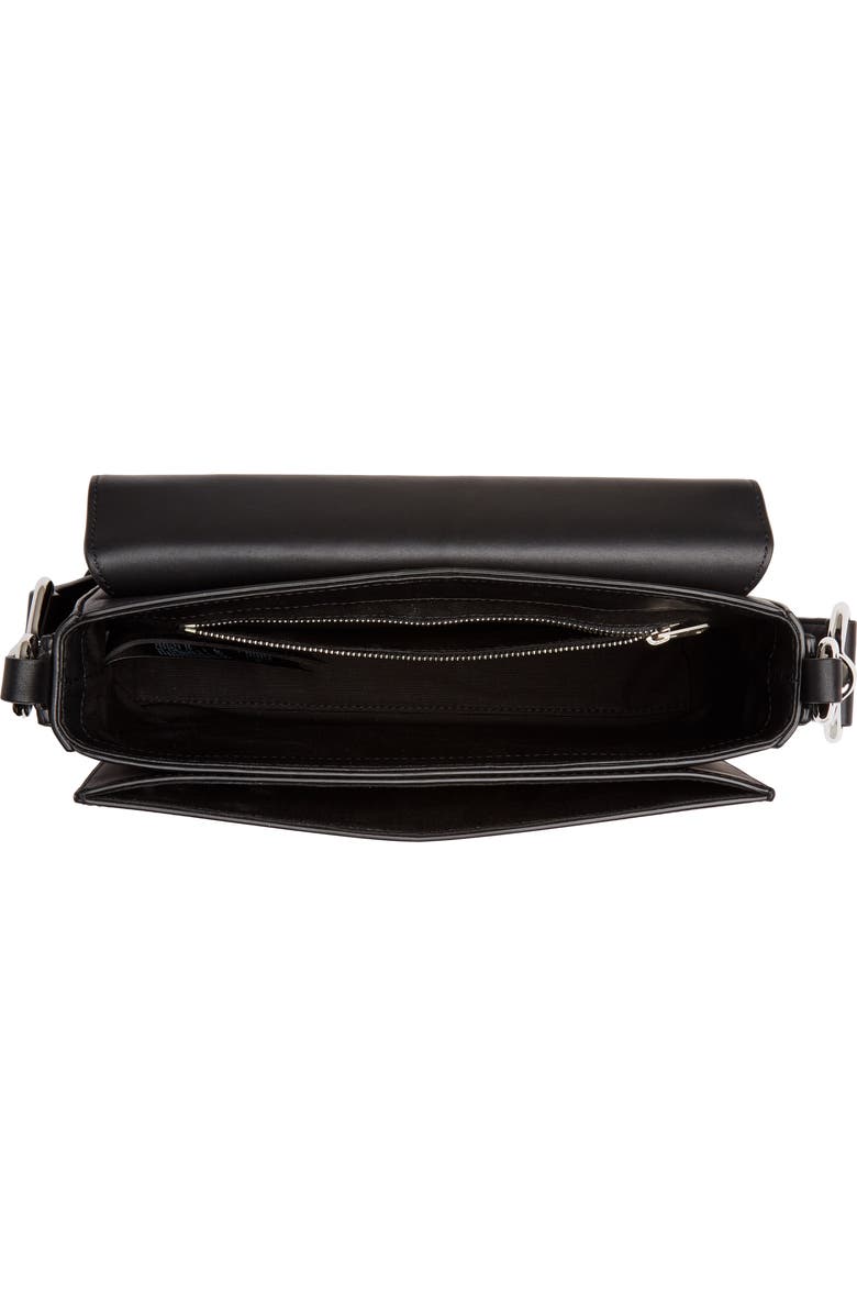 AllSaints Captain Leather Crossbody Bag, Alternate, color,