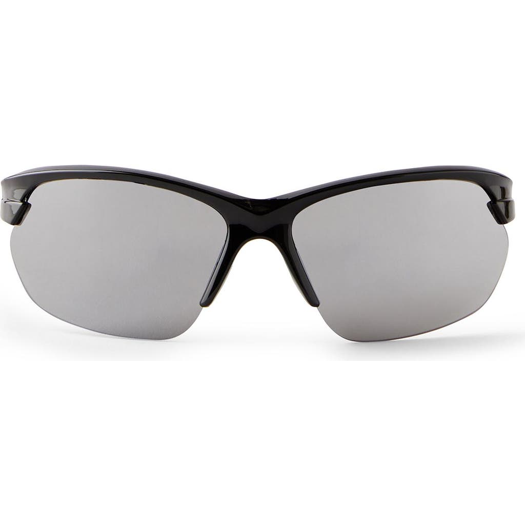 Cotton On Offline Sunglasses In Black Black Smoke Mirror