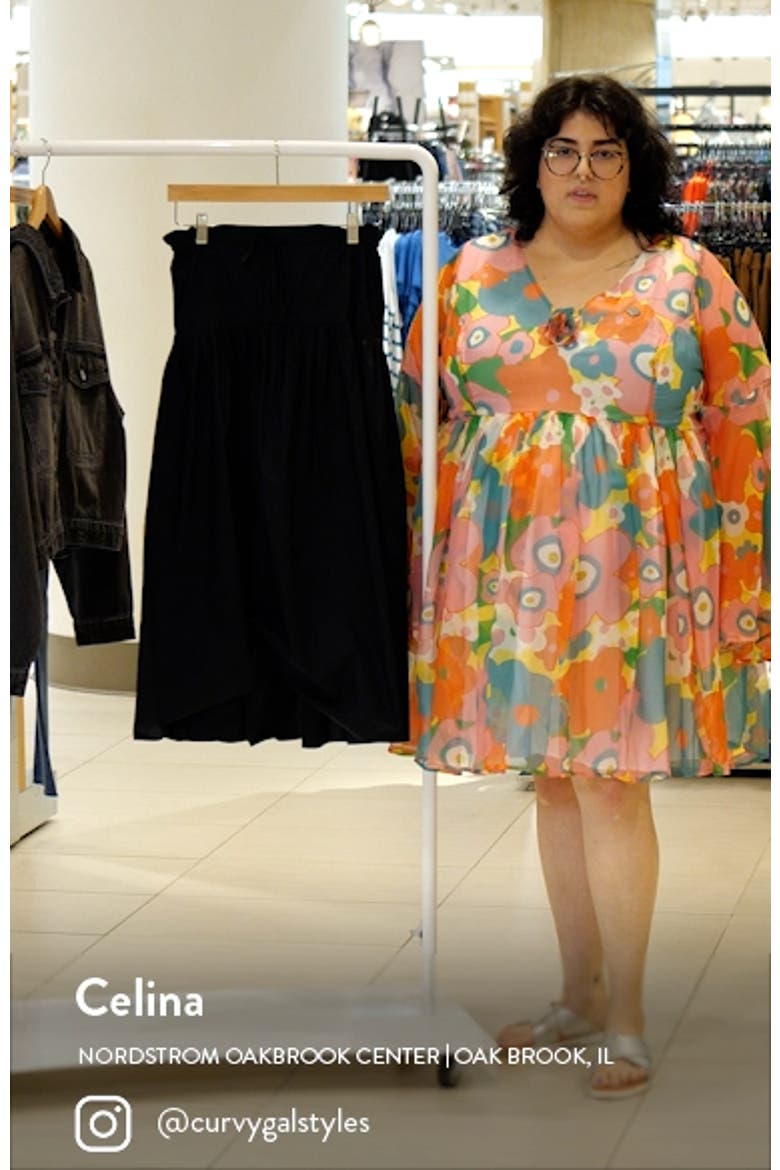 Ianna Tiered Cotton Skirt video