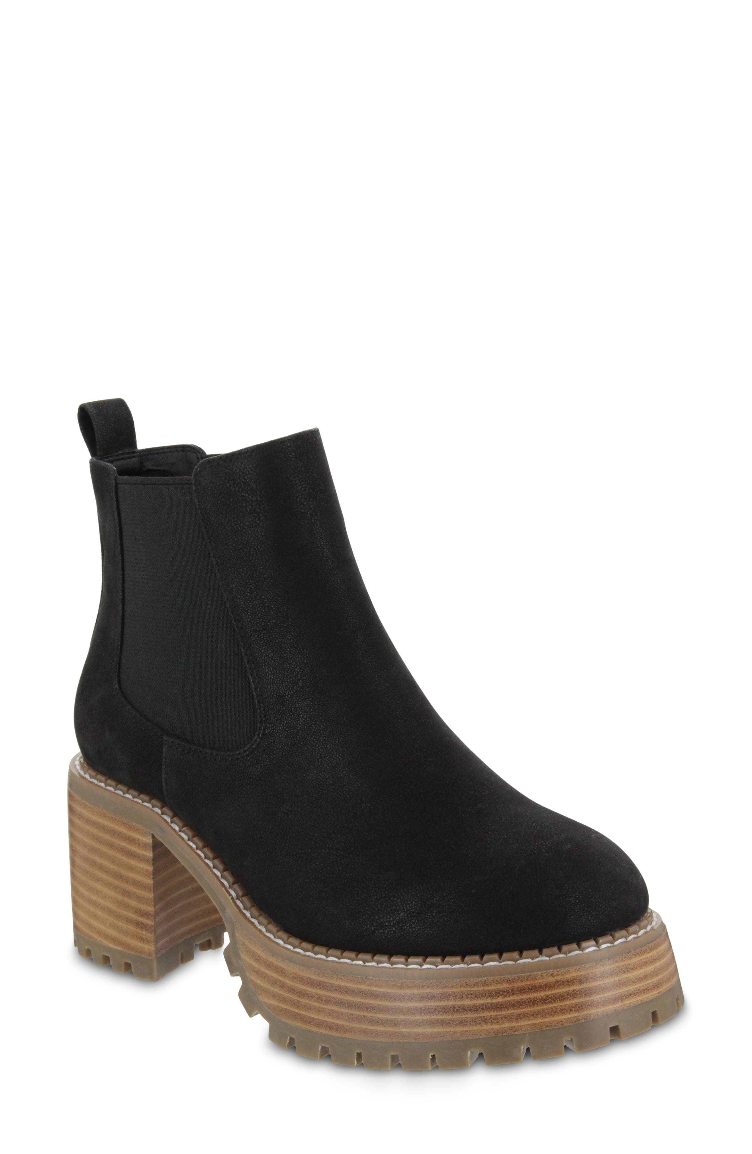 MIA Alejandro Stacked Platform Chelsea Boot, Main, color, 