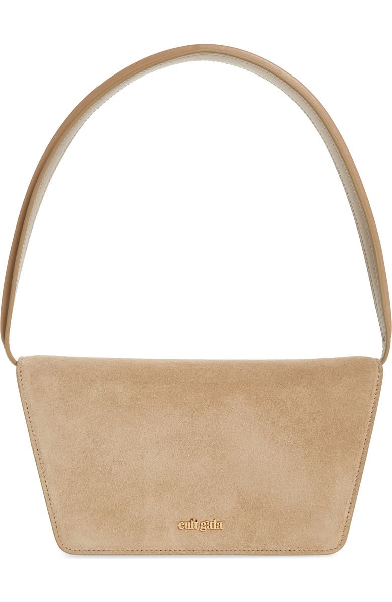 Cult Gaia Livi Leather Shoulder Bag, Alternate, color,