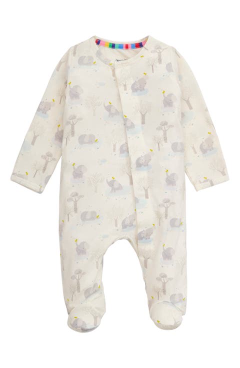 Baby Boy Big Love Modal Magnetic Footie main image 0