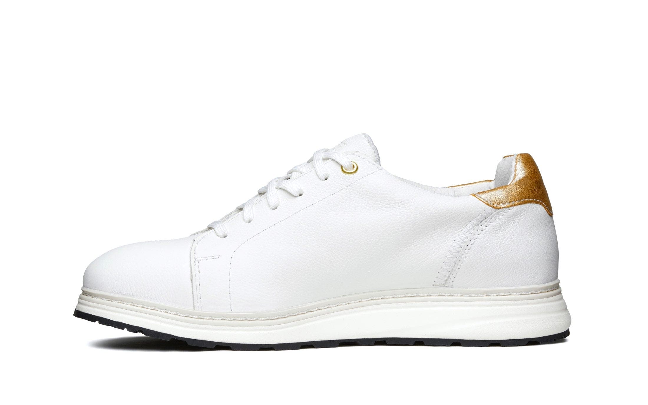 Xena Workwear Rogue Steel Toe Leather Work Sneaker, Alternate, color, White