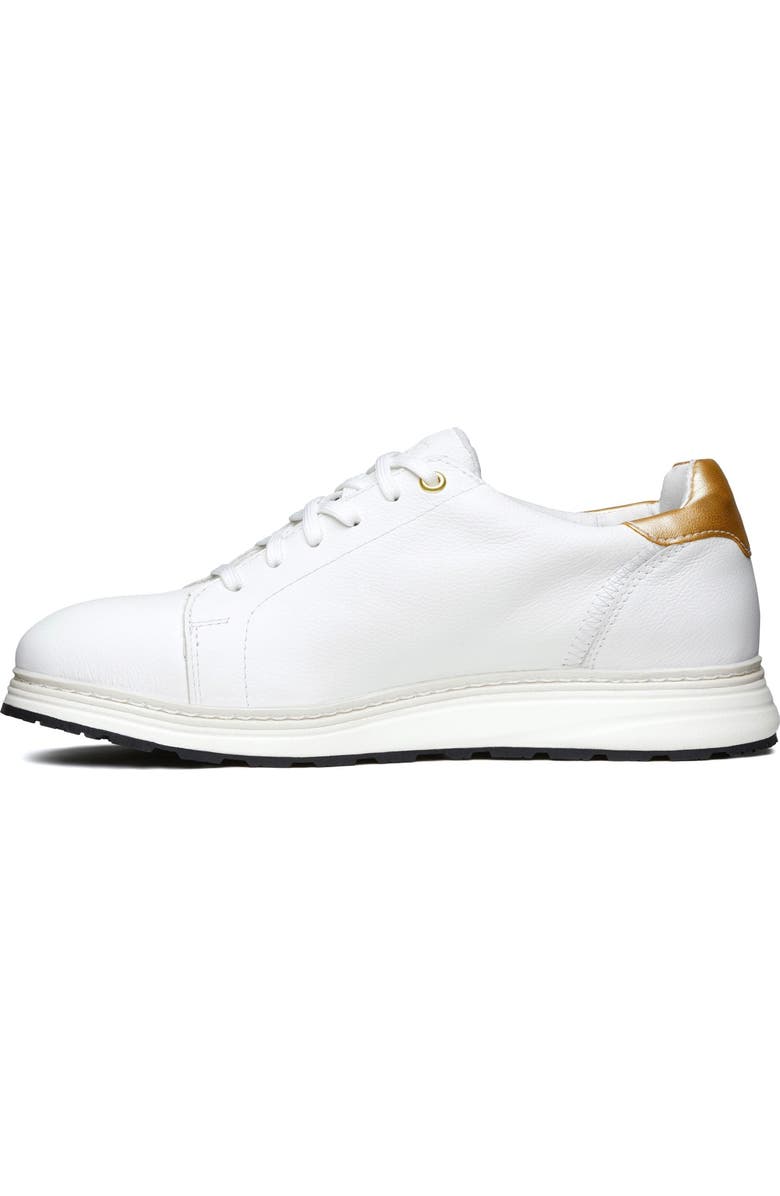 Xena Workwear Rogue Steel Toe Leather Work Sneaker, Alternate, color, White