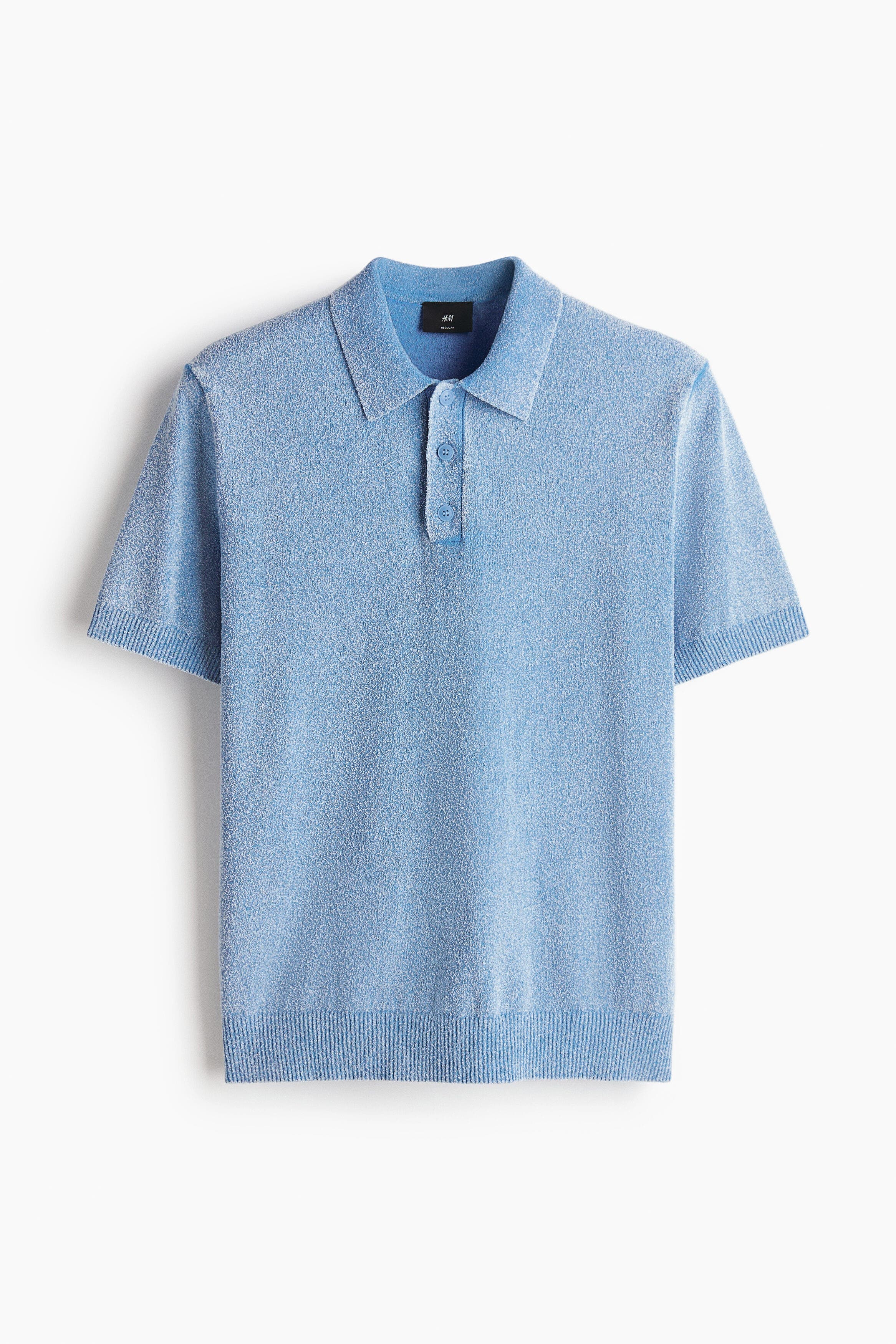 Regular Fit Knitted Polo Shirt - image 3