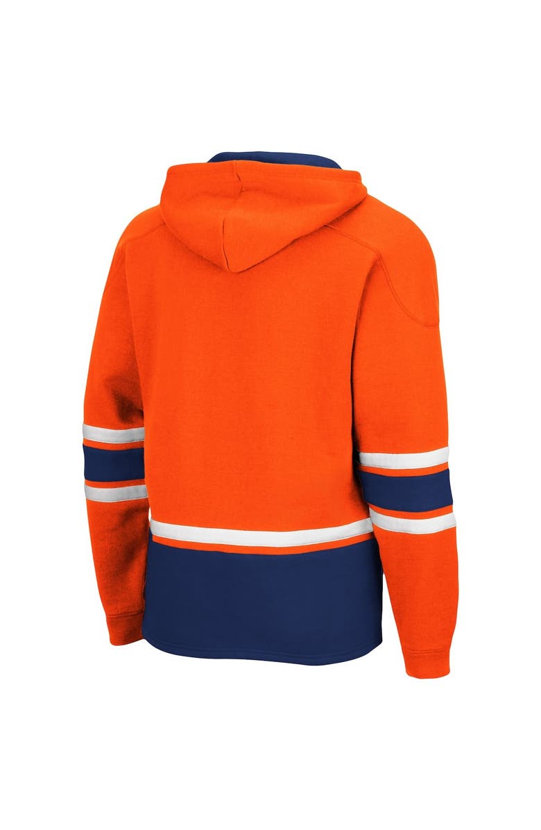 COLOSSEUM Men's Colosseum Orange Virginia Cavaliers Lace Up 3.0 Pullover Hoodie, Alternate, color, Orange