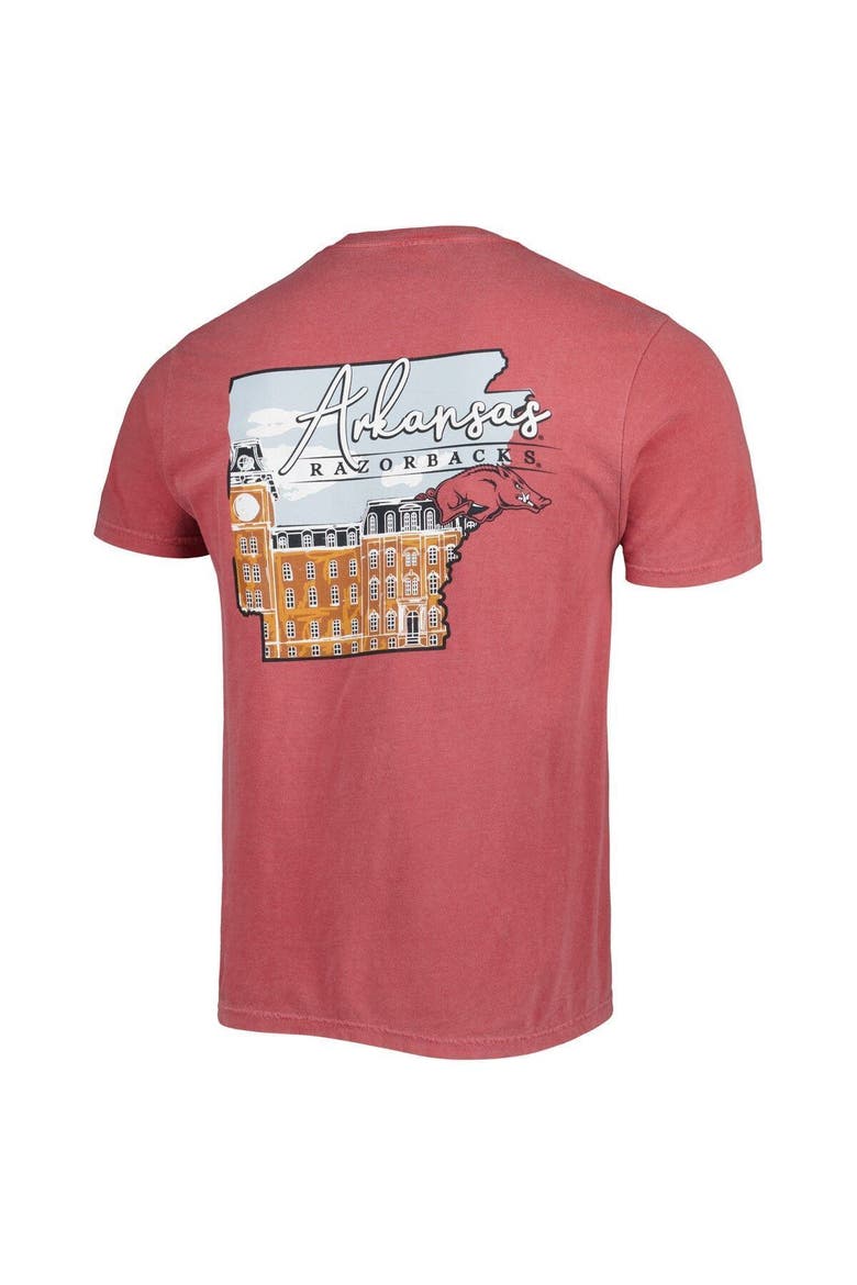 Men's Crimson Arkansas Razorbacks Hyperlocal T-Shirt, Alternate, color, Crimson