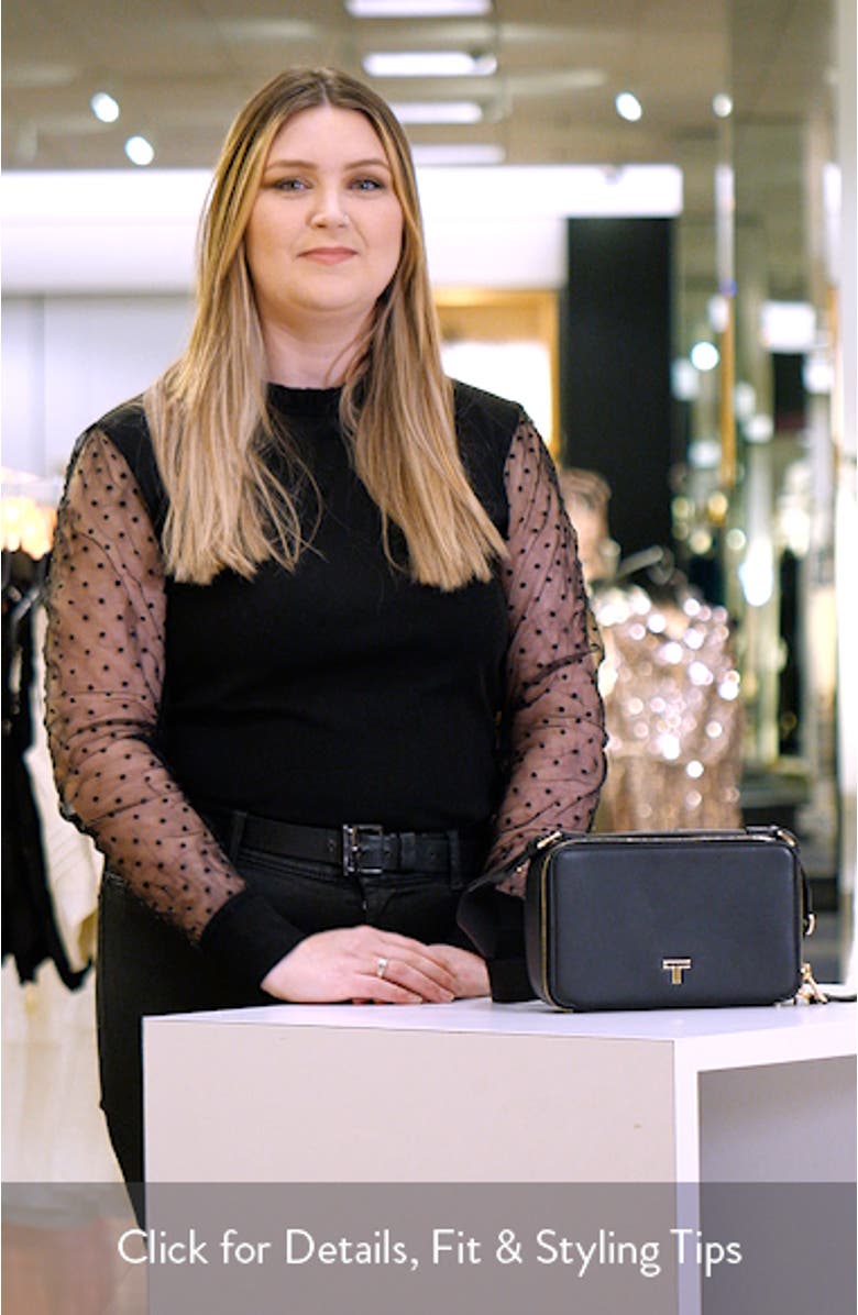 Myla Leather Crossbody Bag, sales video thumbnail