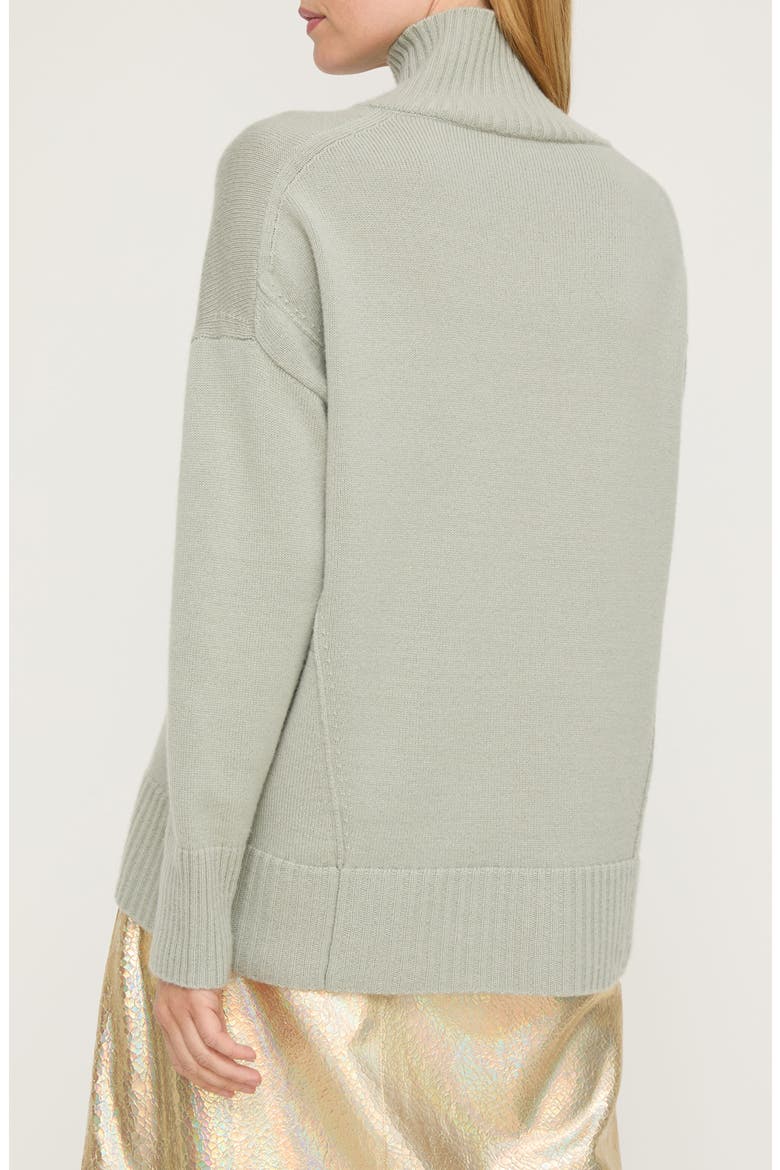 Mélange Cashmere Sweater, Alternate, color, MIST GREY
