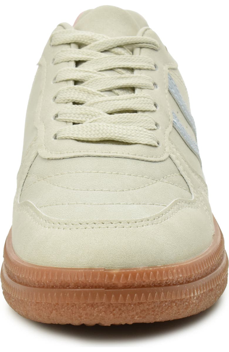 Nicole Miller Low Top Crepe Sole Sneaker, Alternate, color, Stone Blue Pink