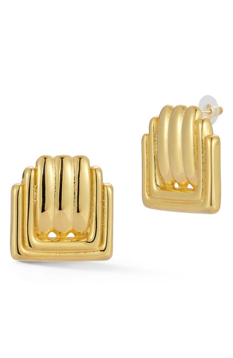 Statement Stud Earrings