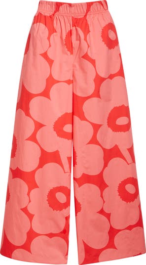 Marimekko Voimakukka Unillo Cotton Pants | Nordstrom