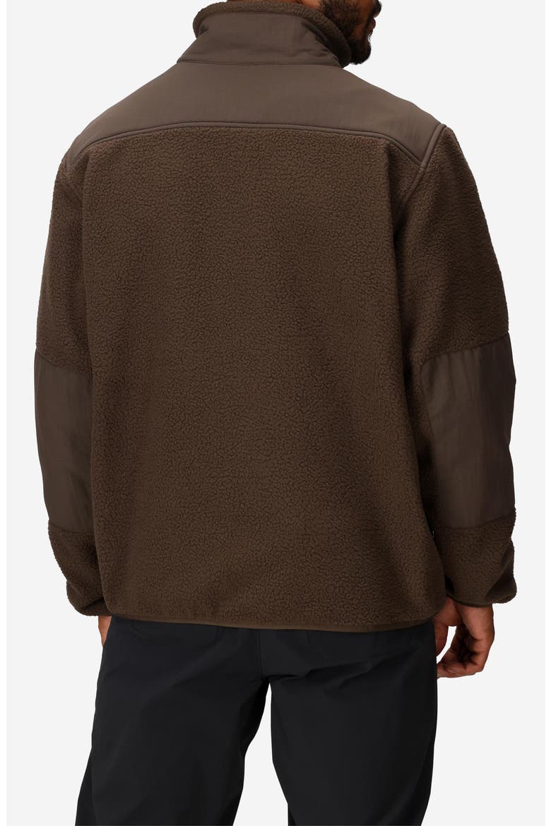 Wanderer High Pile Fleece Jacket, Alternate, color, HICKORY NUT