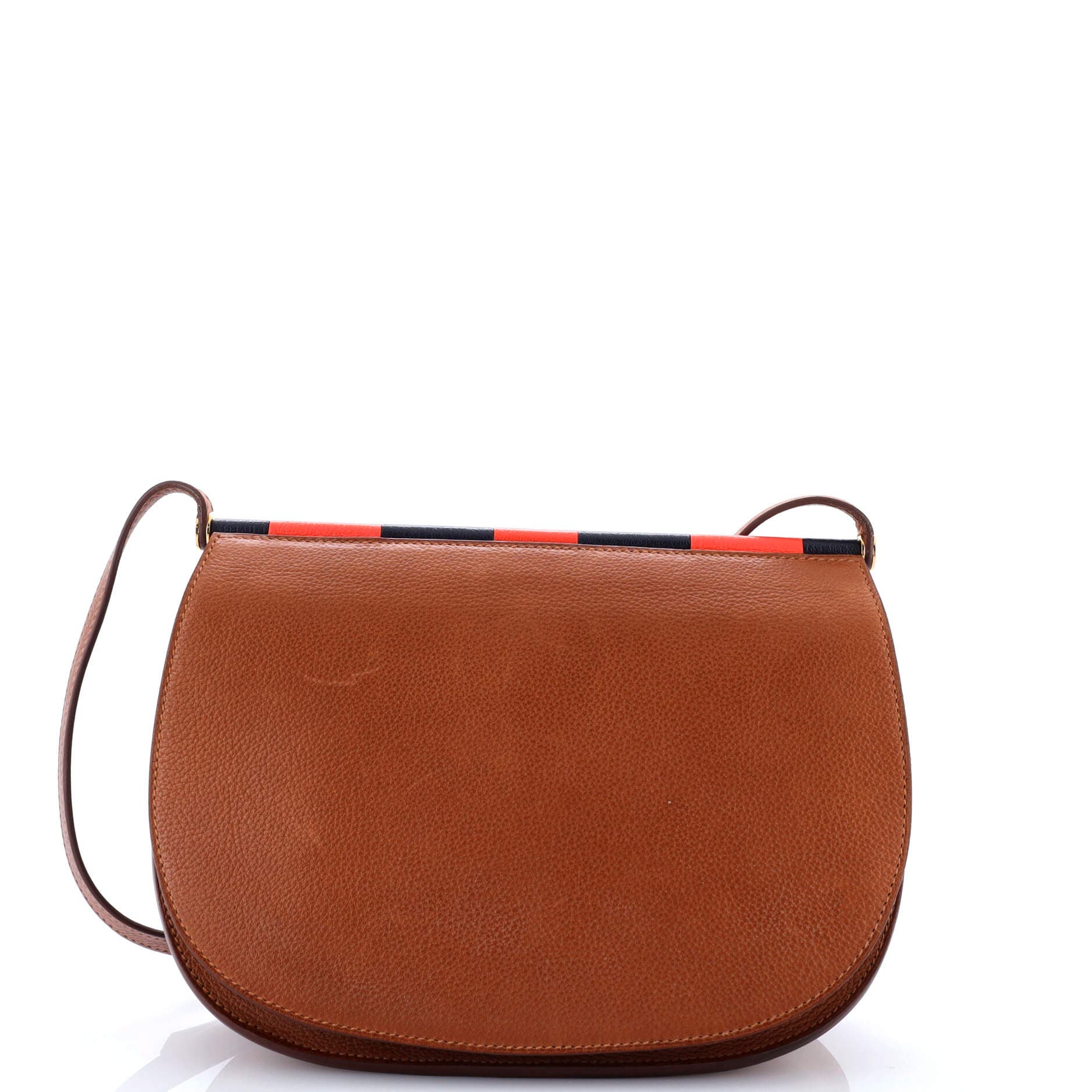 Pre-Owned Hermes Saut Bag Barenia Faubourg 25, Main, color, Fauve