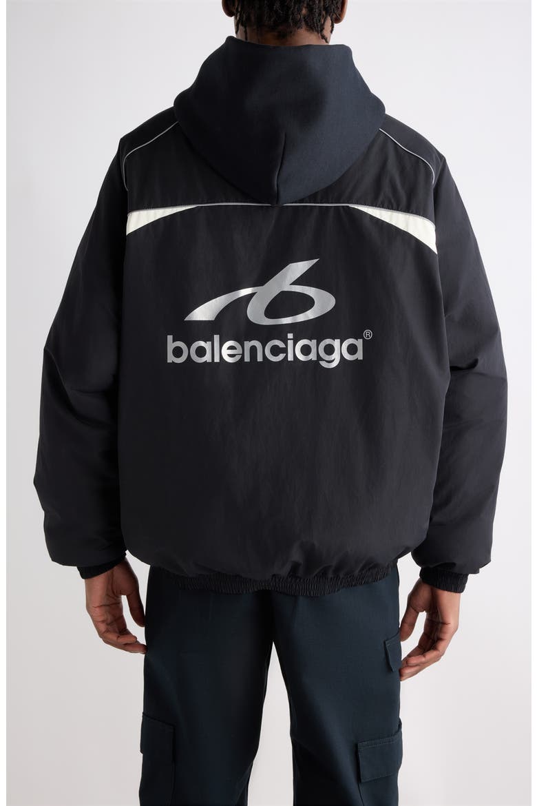 Hybrid Graphic Hoodie, Alternate, color, 1000 BLACK