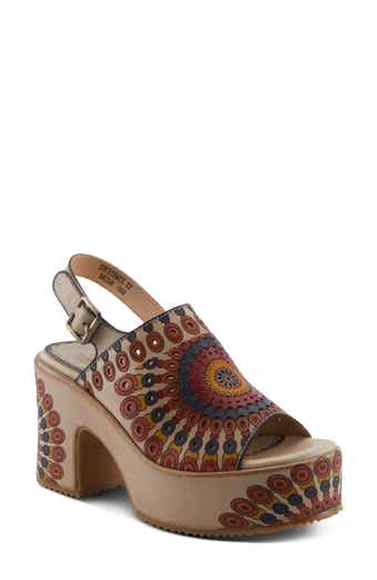 Stevienix Slingback Platform Sandal
