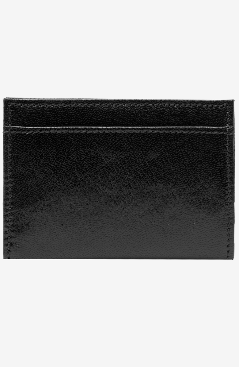 Tusk Leonardo Folded Card Case Wallet, Alternate, color, Black / Blue