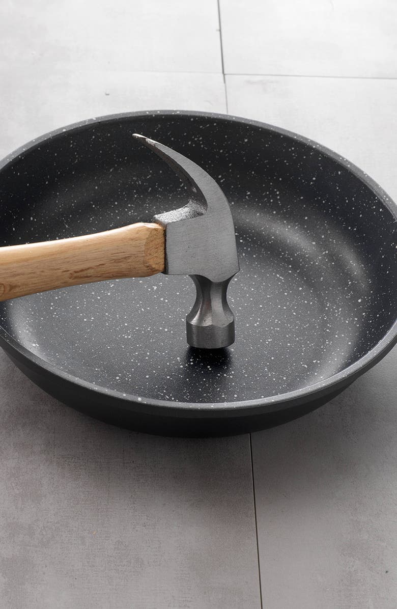 Cuisine::pro<sup>®</sup> GRANITE Wok with Lid 5.1 Qt., Alternate, color, Black
