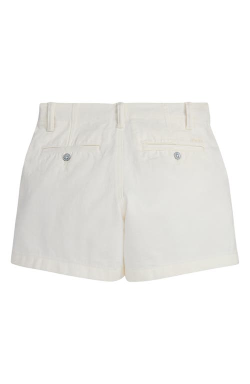 Polo Ralph Lauren Cotton Chino Short In Deckwash White