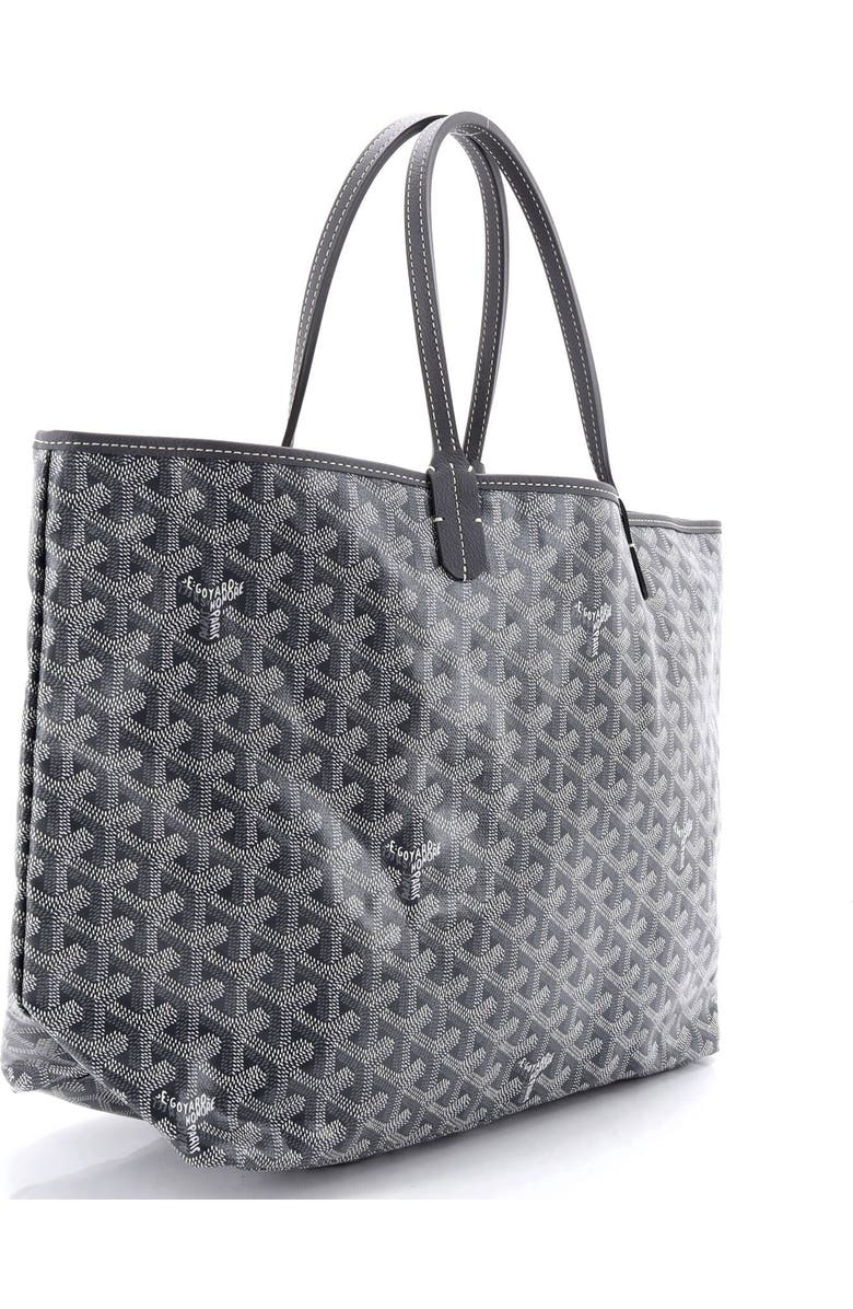 Pre-Owned Goyard Saint Louis Tote Coated Canvas PM, Alternate, color, Gray
