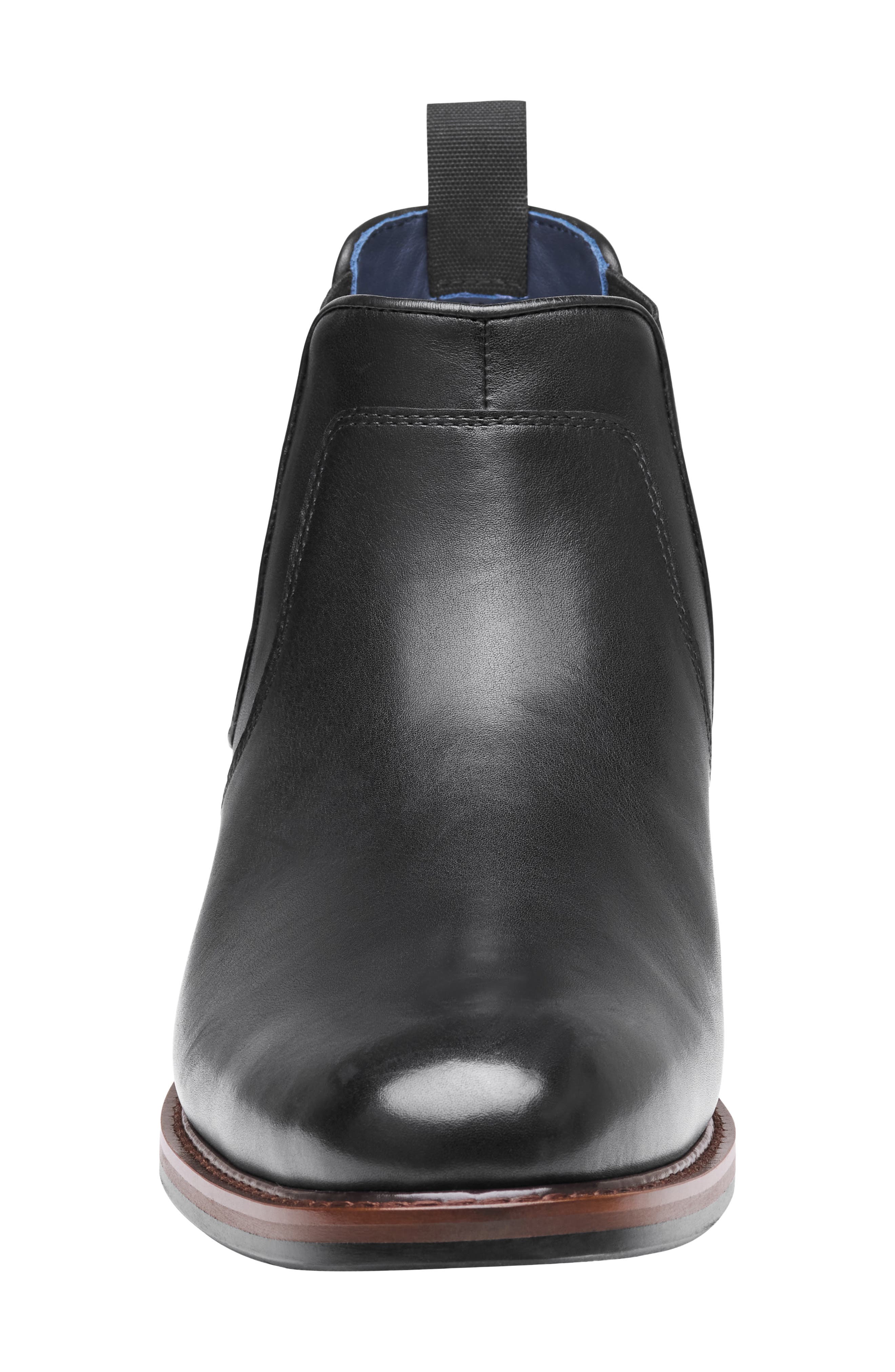 XC Flex Daylen Chelsea Boot, Alternate, color, BLACK HAND-FINISHED FULL GRAIN