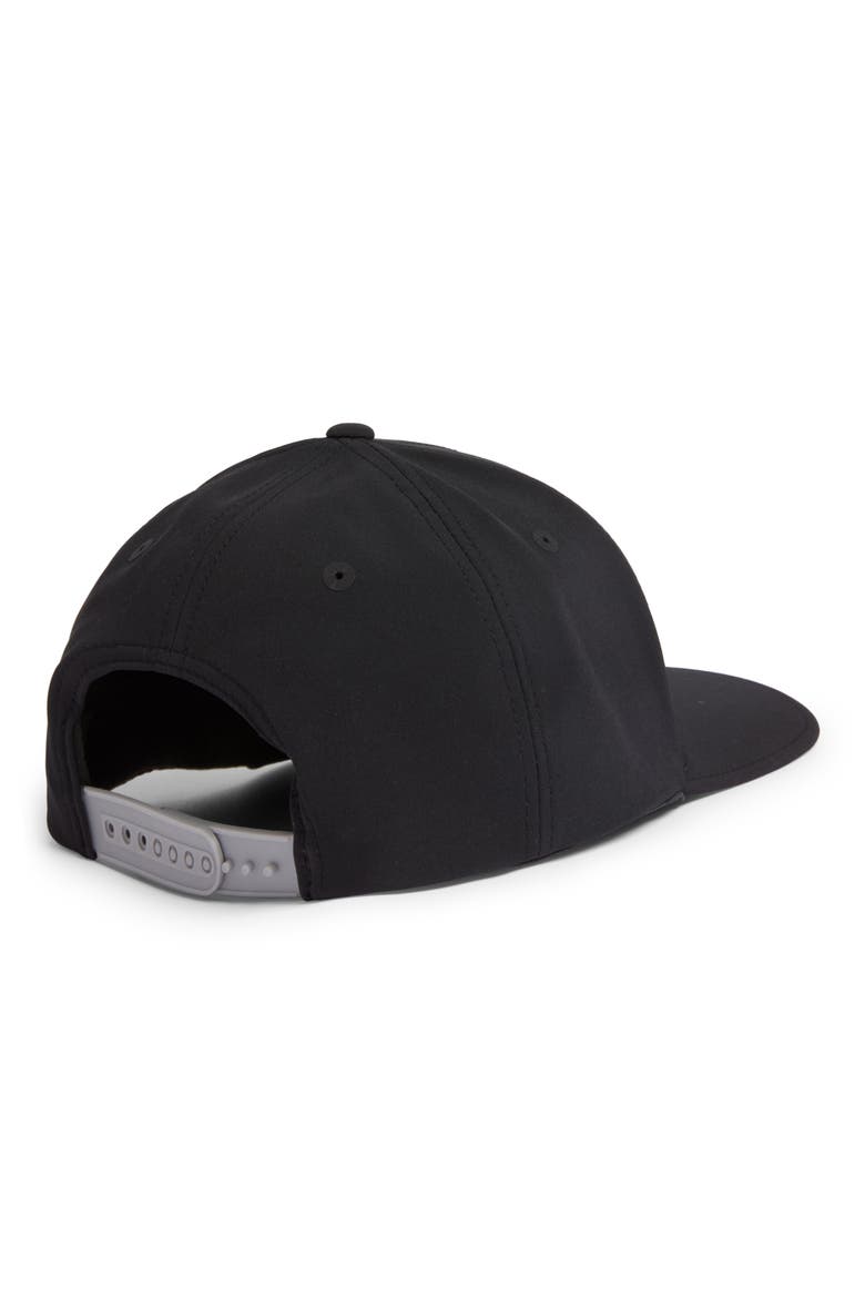 Swan Delta Waterproof Baseball Cap, Alternate, color, BLACK-WHITE