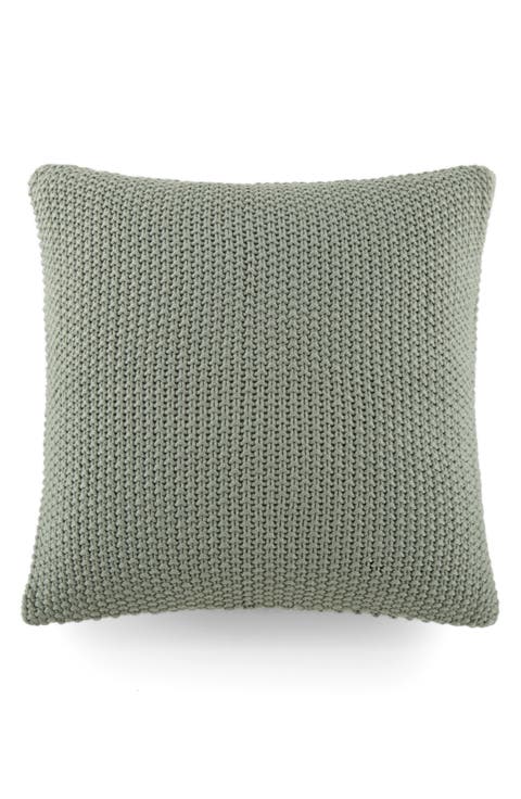 Acrylic Knit Throw Pillow