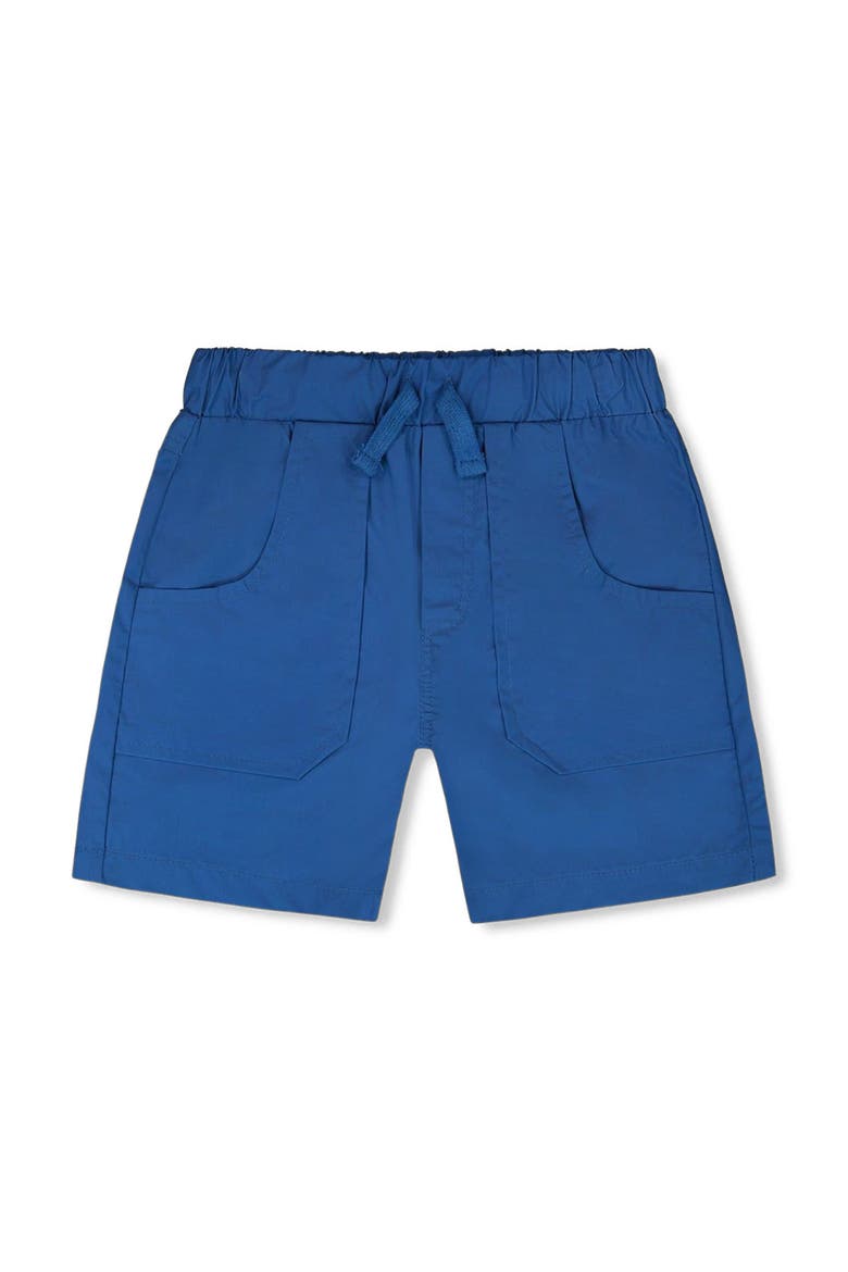 Parachute Shorts with Patch Pockets, Main, color, Dark Blue