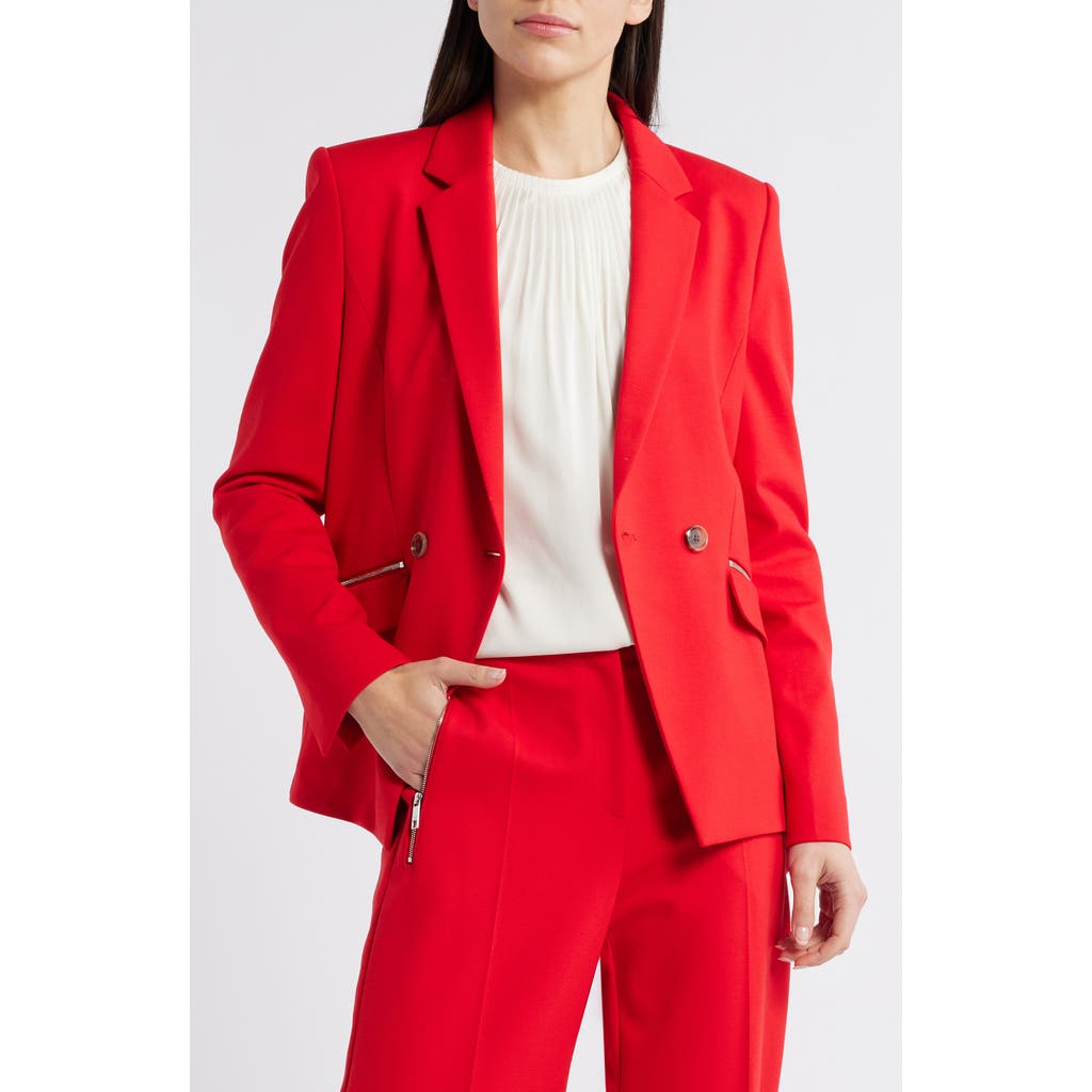 Hugo Boss Boss Jatawa Asymmetric Double Breasted Blazer
