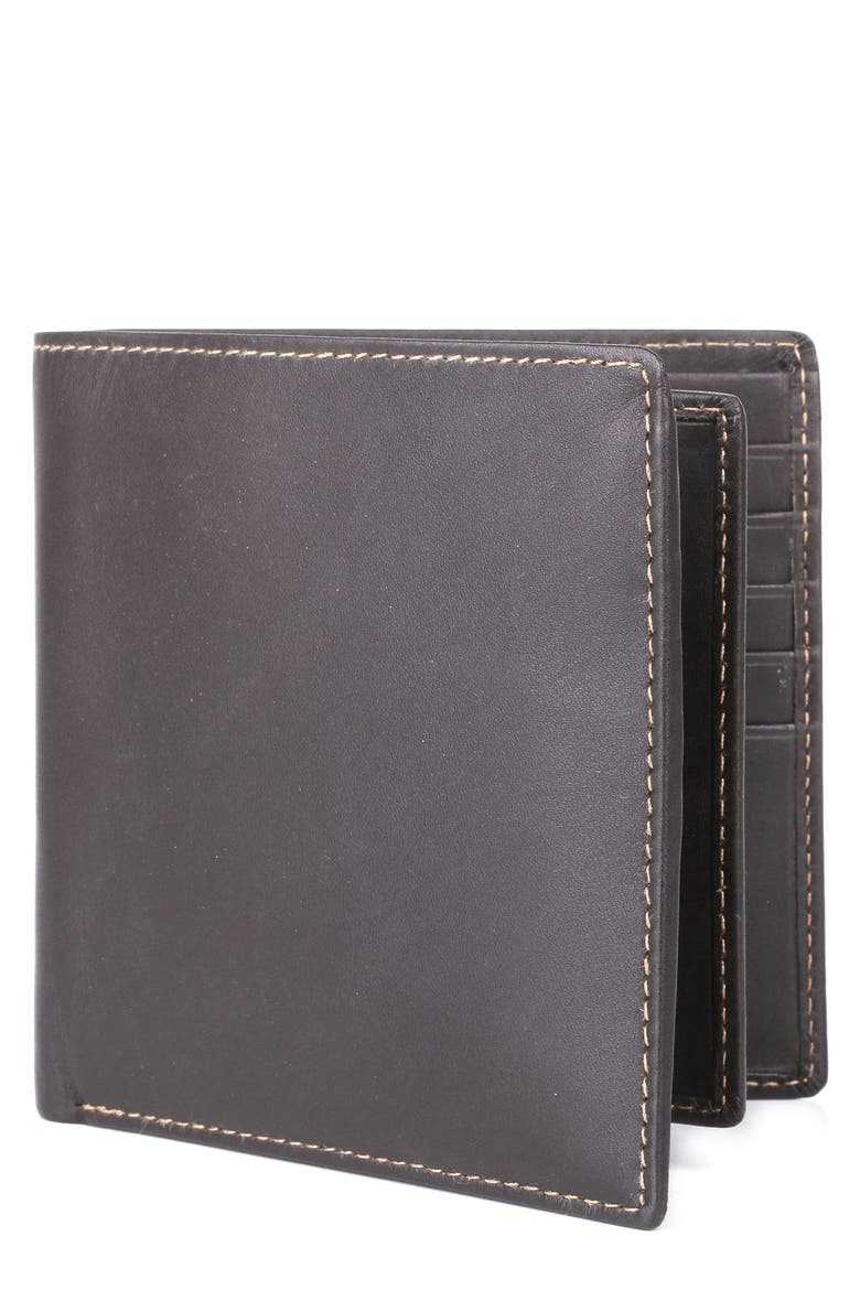 BUXTON RFID Leather Convertible Cardex, Alternate, color, BROWN