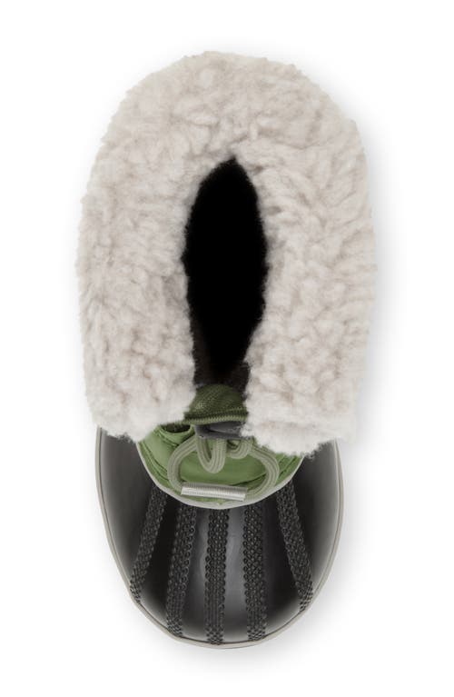 Sorel Kids' Yoot Pac Waterproof Snow Boot In Hiker Green
